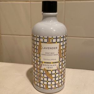 🌺BEEKMAN 1802 GOATS MILK HAND AND BODY WASH - LAVENDER - 12.5 oz - NEW/SEALED